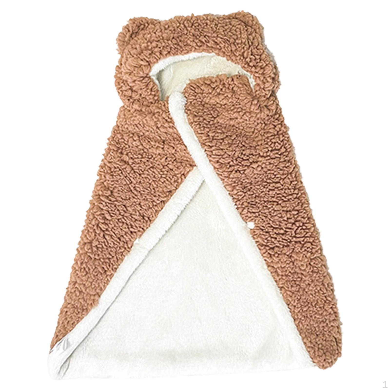 Dog Cape Blanket Winter Coat Adorable Polyester with Hood Mutifunction Daily Wear Wearable Coffee M
Dog Cape Blanket Winter Coat Adorable Polyester with Hood Mutifunction Daily Wear Wearable Coffee M