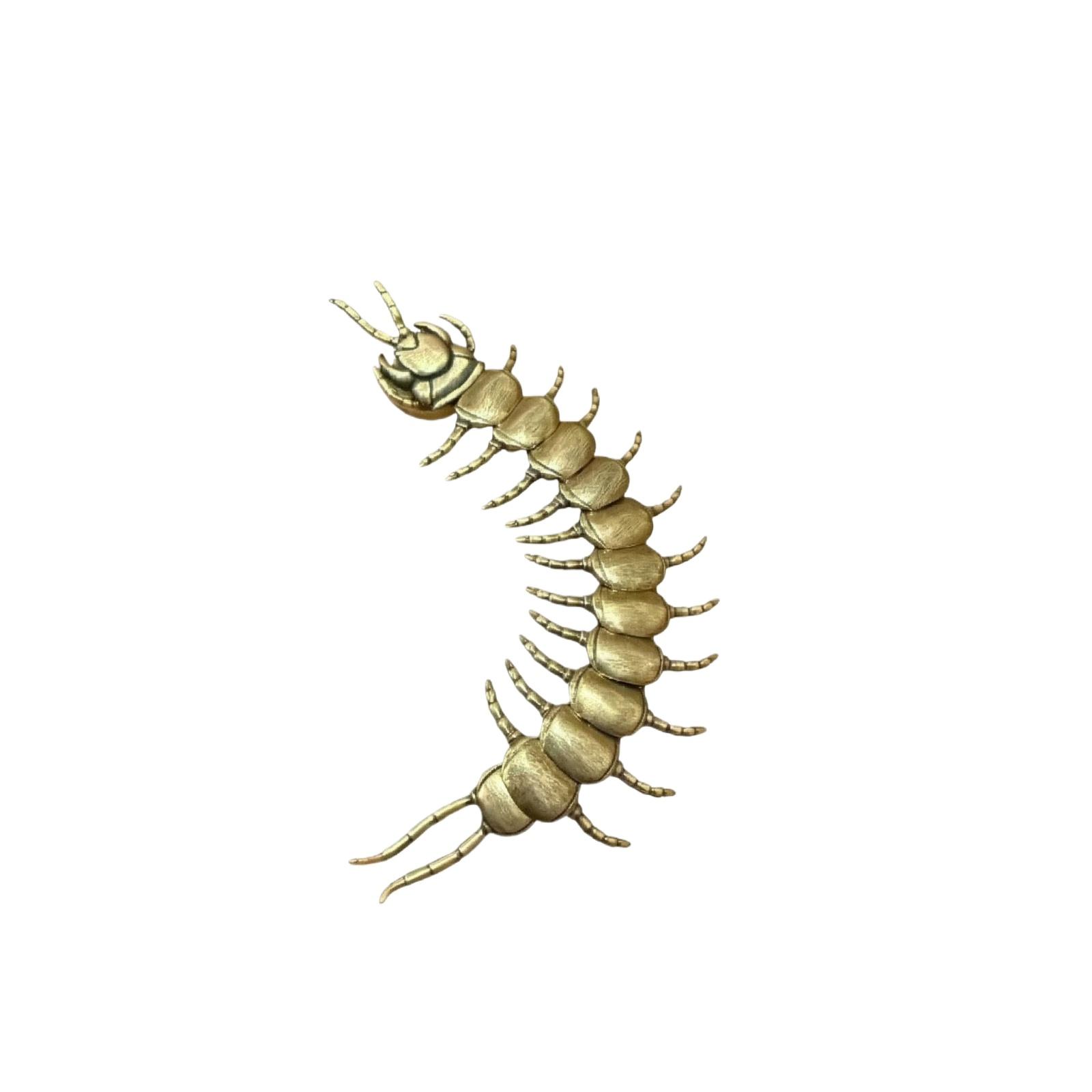 Centipede Shaped Collar Pin Brooch Metal Insect Design Lapel Pin Accessory for Shirt Jacket Suit Decoration One Size білий
Centipede Shaped Collar Pin Brooch Metal Insect Design Lapel Pin Accessory for Shirt Jacket Suit Decoration One Size білий