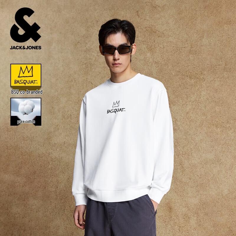 JACK&JONES BSQ Collaboration Men s Letter Print Cotton Loose Fit Crew Neck Sweatshirt S
JACK&JONES BSQ Collaboration Men s Letter Print Cotton Loose Fit Crew Neck Sweatshirt S