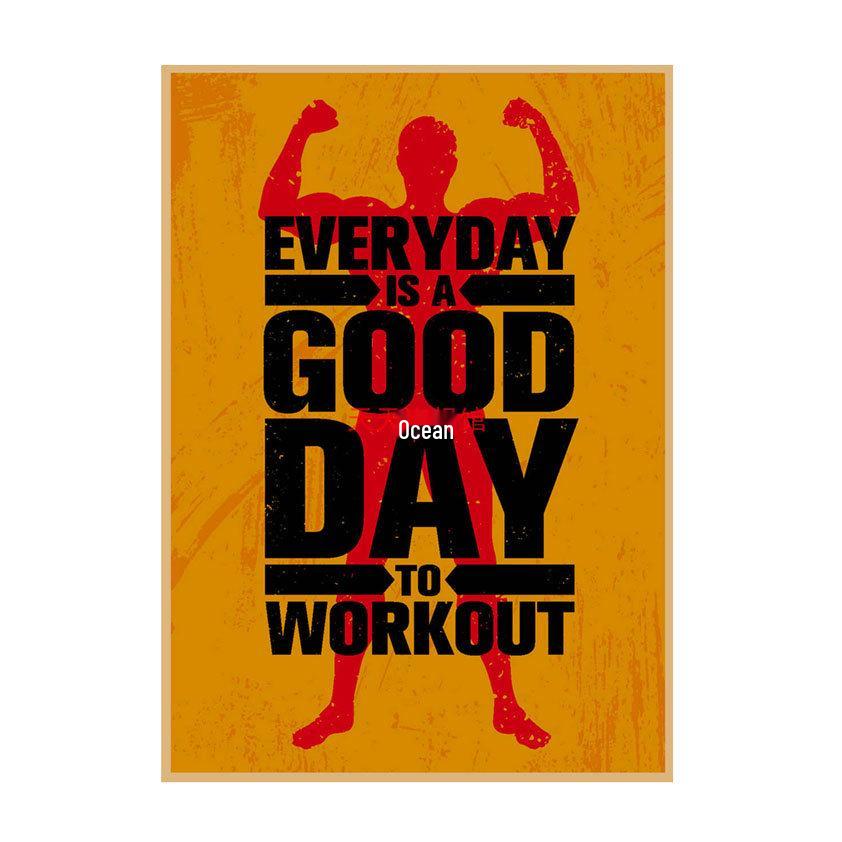 Industrial-Style Motivational Gym Poster: Retro Cafe Wall Art Mural 29.7X42cm (A3 size)
Industrial-Style Motivational Gym Poster: Retro Cafe Wall Art Mural 29.7X42cm (A3 size)