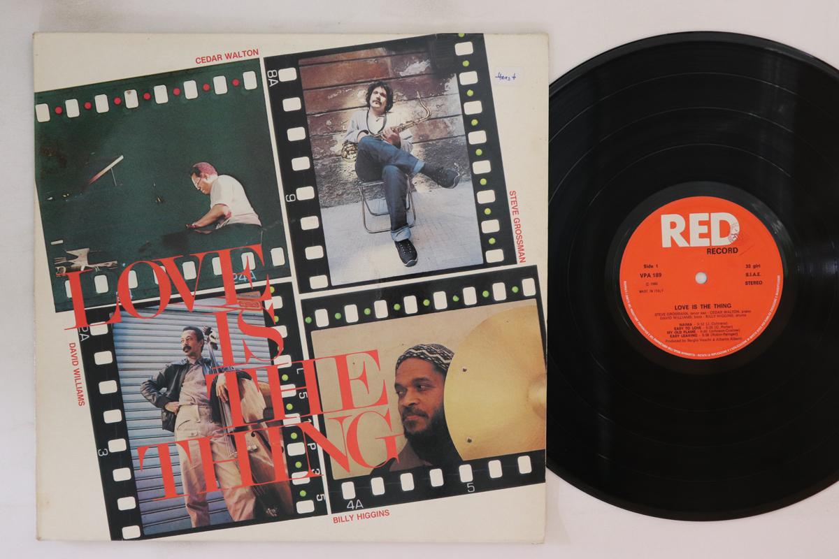 LP Record STEVE GROSSMAN CEDAR WALTON DAVID Love Is The Thing VPA189 RED 1986 Italy Jazz Used
LP Record STEVE GROSSMAN CEDAR WALTON DAVID Love Is The Thing VPA189 RED 1986 Italy Jazz Used