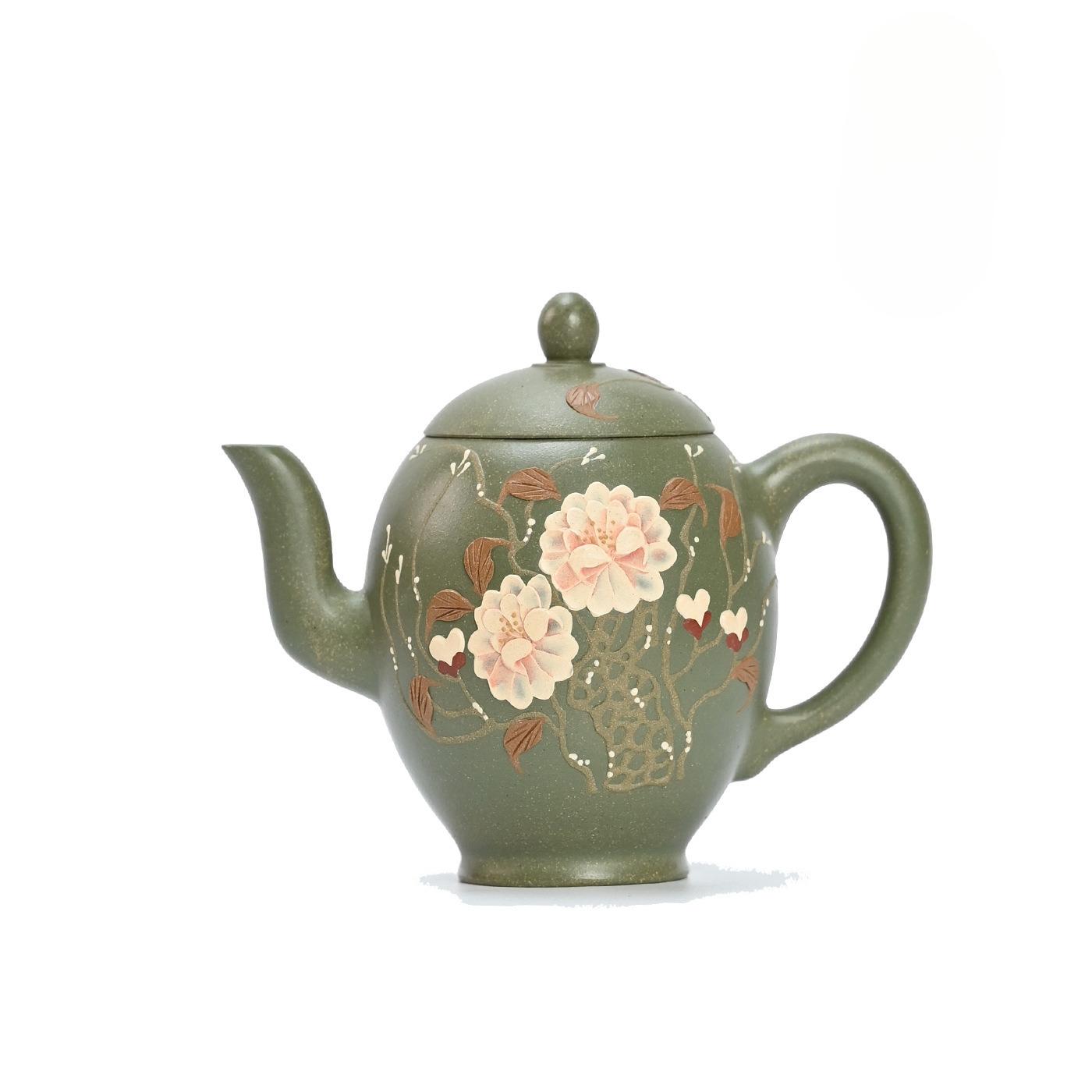190ml Vintage Yixing Purple Clay Teapots Handmade Beauty Shoulder Pot Raw Ore Bean Green Mud Kettle Zisha Tea Set Teaware Gift
190ml Vintage Yixing Purple Clay Teapots Handmade Beauty Shoulder Pot Raw Ore Bean Green Mud Kettle Zisha Tea Set Teaware Gift