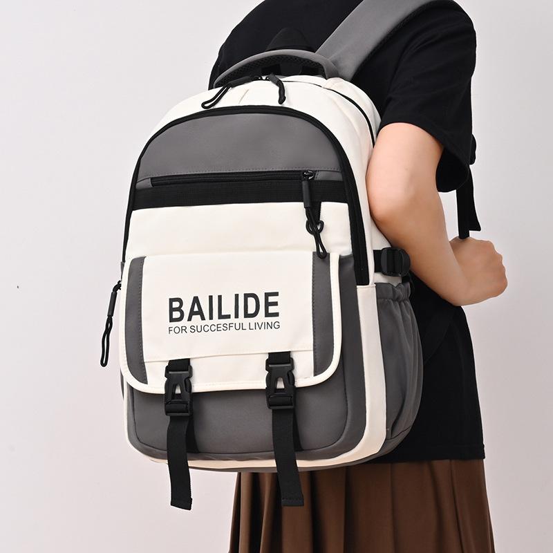 Рюкзак в стиле колледжа с высокой ценностью, контрастной расцветки, для старшеклассников, большой вместимости серый
Рюкзак в стиле колледжа с высокой ценностью, контрастной расцветки, для старшеклассников, большой вместимости серый