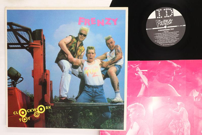 LP Record FRENZY Clockwork Toy NOSE8 I.D. 1986 UK Rock Used
LP Record FRENZY Clockwork Toy NOSE8 I.D. 1986 UK Rock Used