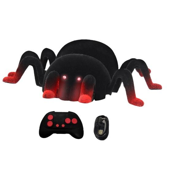 Electric Remote Control Spider Toy with LED Eyes USB Rechargeable RC Wall Crawler Spider Toddlers Wall Climbing Animal Prank Toy
Electric Remote Control Spider Toy with LED Eyes USB Rechargeable RC Wall Crawler Spider Toddlers Wall Climbing Animal Prank Toy