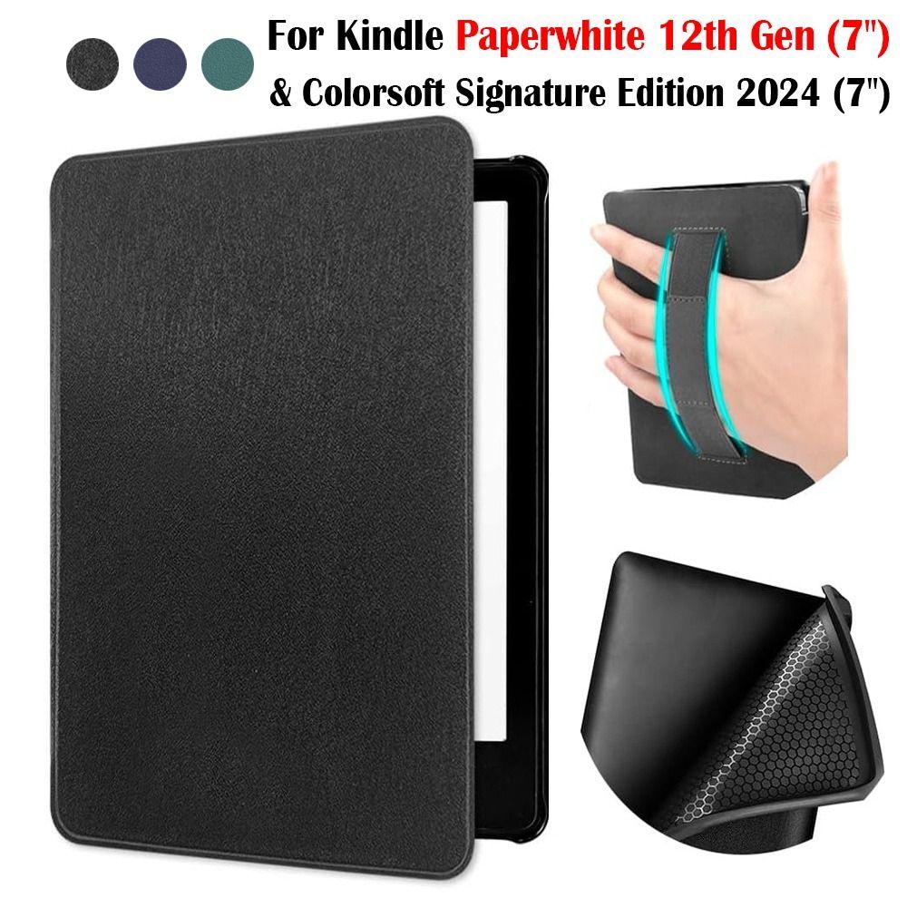 Захисна кришка TPU для Kindle Paperwhite 7 дюймів 12-го покоління/Colorsoft Signature Edition 2024 чорний
Захисна кришка TPU для Kindle Paperwhite 7 дюймів 12-го покоління/Colorsoft Signature Edition 2024 чорний