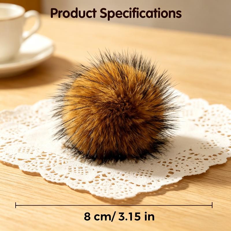 Cat Toy Faux Rabbit Fur Ball,2026 New Soft Rabbit Fur Catnip Balls,Fluffy Catnip Toy For Indoor Cats,Washable & Fun To Chase коричневый
Cat Toy Faux Rabbit Fur Ball,2026 New Soft Rabbit Fur Catnip Balls,Fluffy Catnip Toy For Indoor Cats,Washable & Fun To Chase коричневый