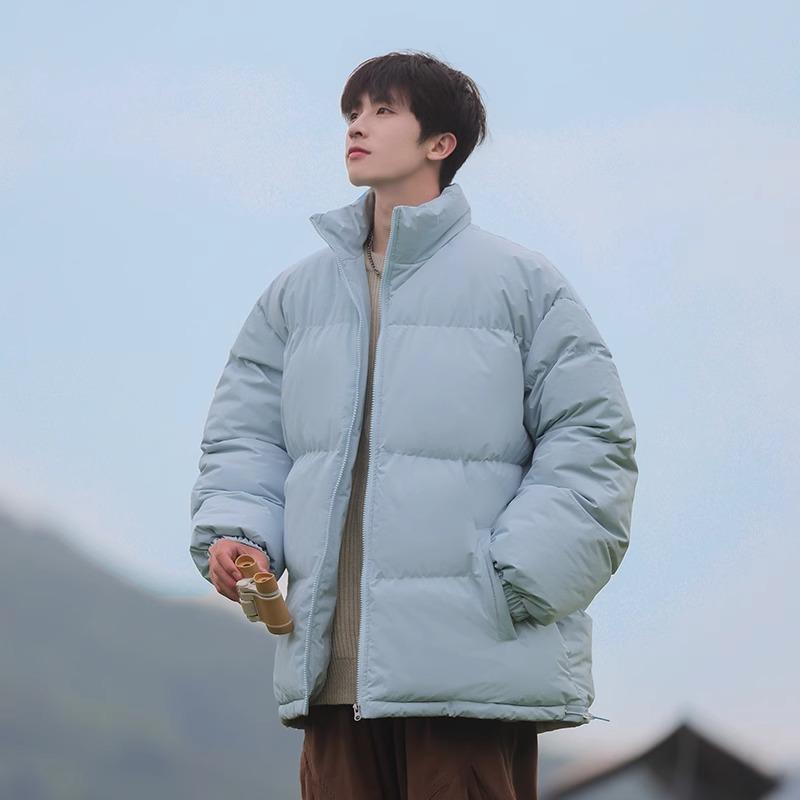 Куртка с воротником-стойкой однотонная на хлопковой подкладке для мужской зимы новая модная брендовая утолщенная хлопковая куртка повседневная износостойкая холодостойкая 3XL Height 180-188CM Weight 190-105kg
Куртка с воротником-стойкой однотонная на хлопковой подкладке для мужской зимы новая модная брендовая утолщенная хлопковая куртка повседневная износостойкая холодостойкая 3XL Height 180-188CM Weight 190-105kg