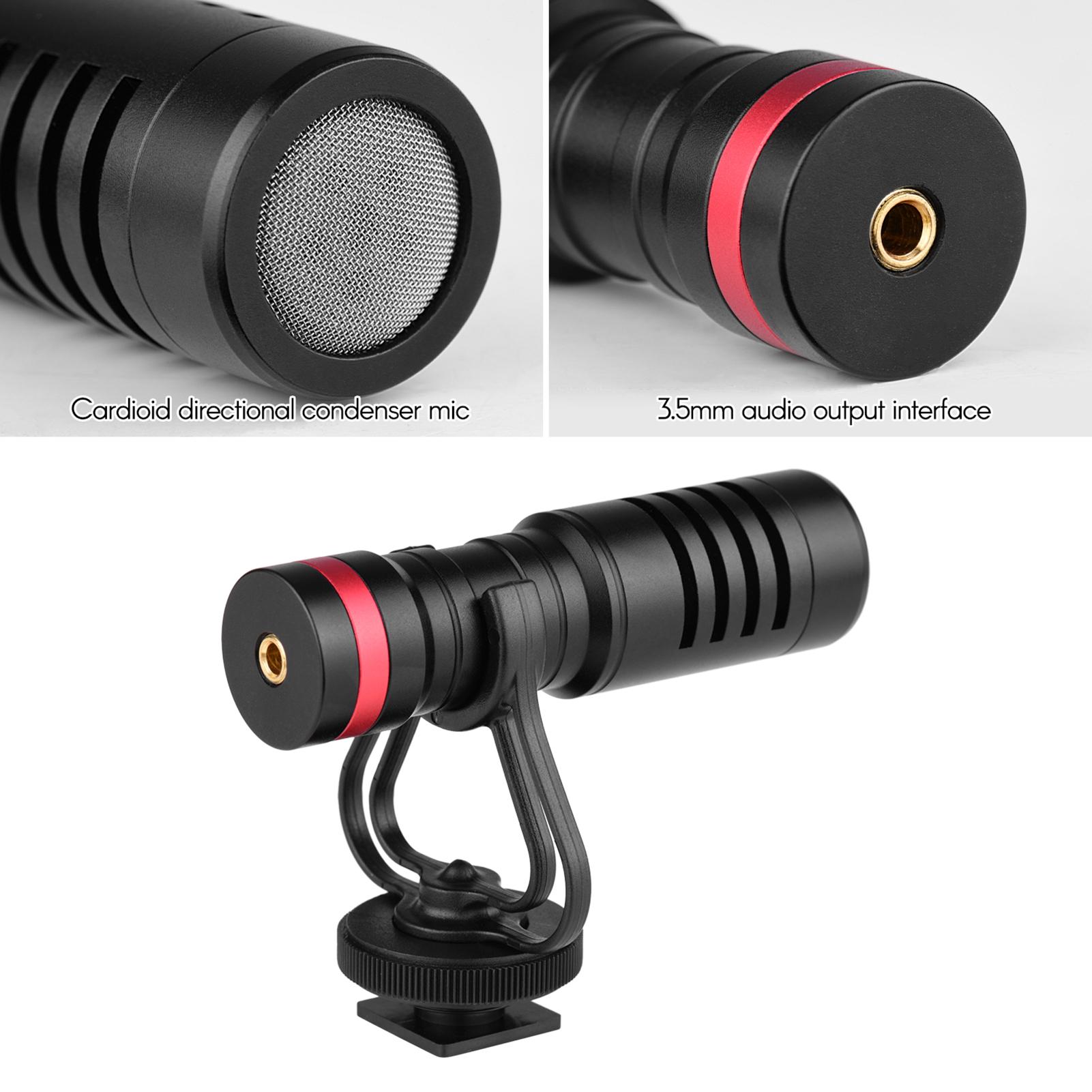 Cardioid Condenser Microphone for Smartphone Camera with TRRS Cables TRRS Anti Shock Mount Shock Purry Parabre
Cardioid Condenser Microphone for Smartphone Camera with TRRS Cables TRRS Anti Shock Mount Shock Purry Parabre