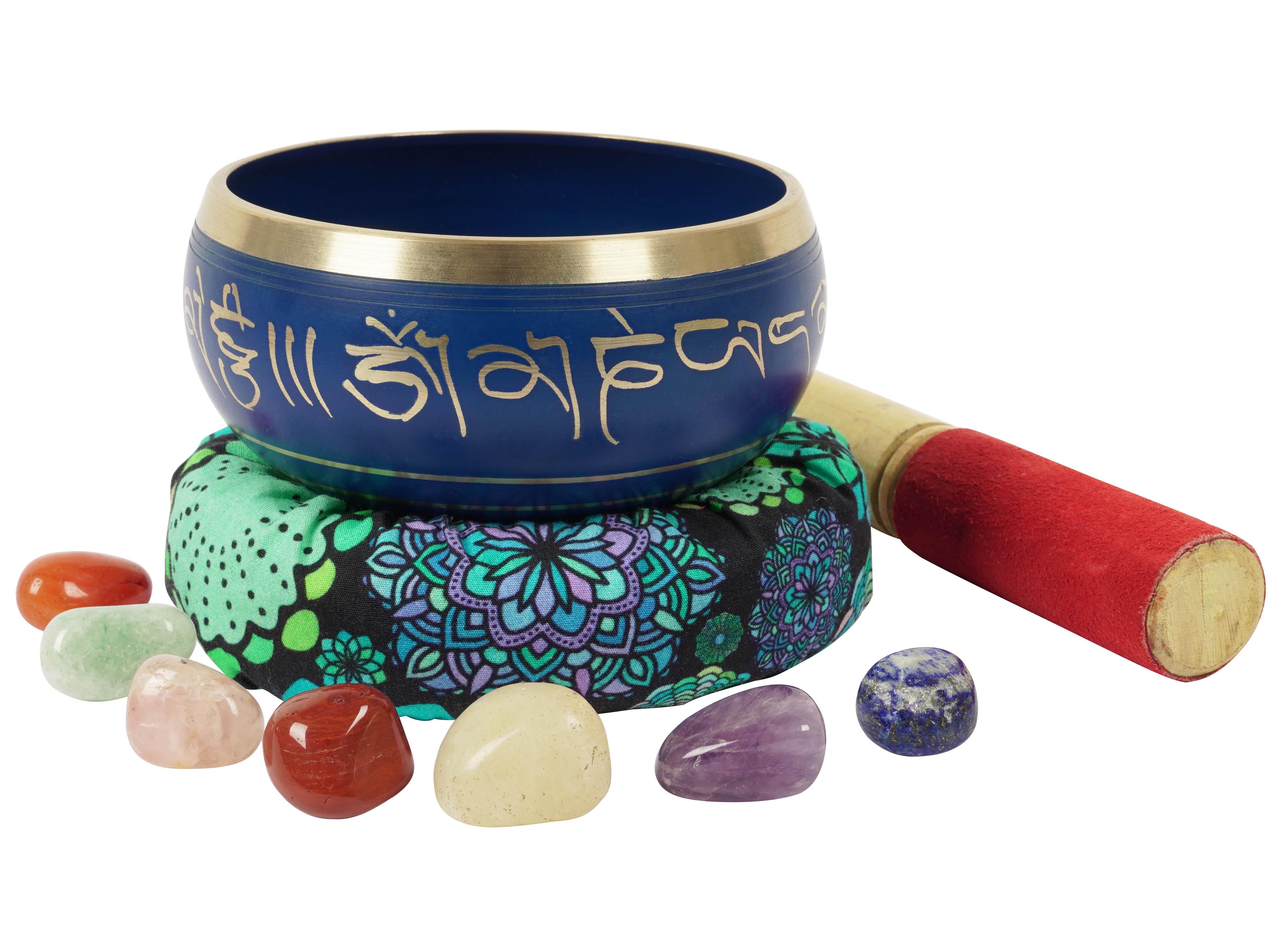 IBA Indianbeautifulart Тибетская поющая чаша Музыкальный инструмент для медитации W Stick & Cushion 4.5 x 2.3 Inches синий
IBA Indianbeautifulart Тибетская поющая чаша Музыкальный инструмент для медитации W Stick & Cushion 4.5 x 2.3 Inches синий
