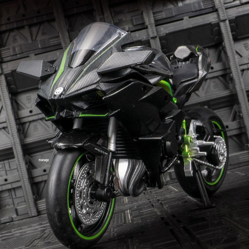Caipo 31496 Модель мотоцикла Kawasaki H2R: Фигурка уличного мотоцикла с функциями рулевого управления и подвески
Caipo 31496 Модель мотоцикла Kawasaki H2R: Фигурка уличного мотоцикла с функциями рулевого управления и подвески