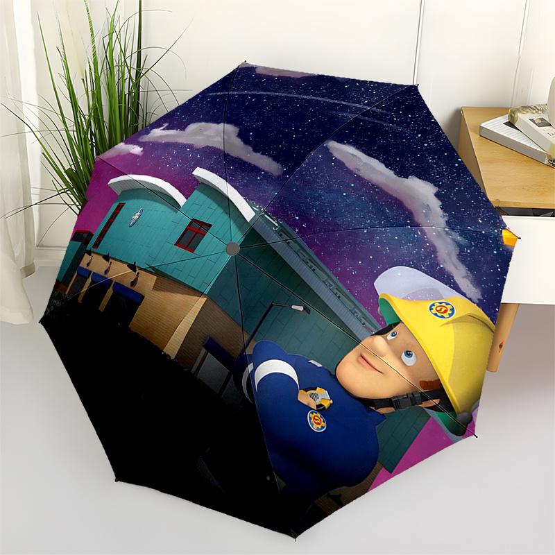 Fireman Fire trucks Themed Travel Umbrella-8 Ribs Automatic Opening and Closing, Portable Folding Design, Compact and Stylish Umbrella Suita
Fireman Fire trucks Themed Travel Umbrella-8 Ribs Automatic Opening and Closing, Portable Folding Design, Compact and Stylish Umbrella Suita