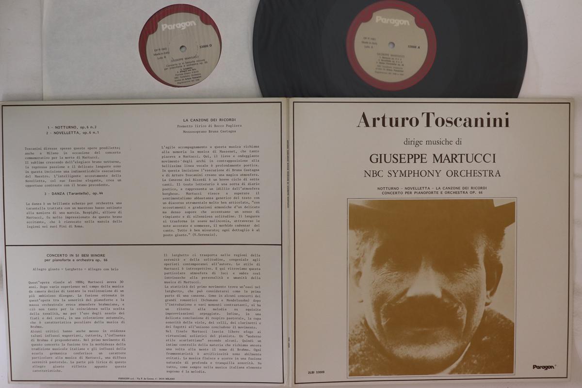 LP Record GIUSEPPE MARTUCCI ARTURO TOSCANINI Arturo Toscanini Dirige Musiche Di 2LBI53008 PARAGON 1983 Italy Classical Used
LP Record GIUSEPPE MARTUCCI ARTURO TOSCANINI Arturo Toscanini Dirige Musiche Di 2LBI53008 PARAGON 1983 Italy Classical Used