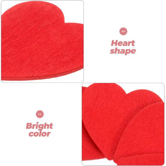 20pcs Natural Wooden Heart Slices Red Wooden Tags Heart Decorative Wood Crafts Ornament for Wedding Valentine s Day Decorations
20pcs Natural Wooden Heart Slices Red Wooden Tags Heart Decorative Wood Crafts Ornament for Wedding Valentine s Day Decorations