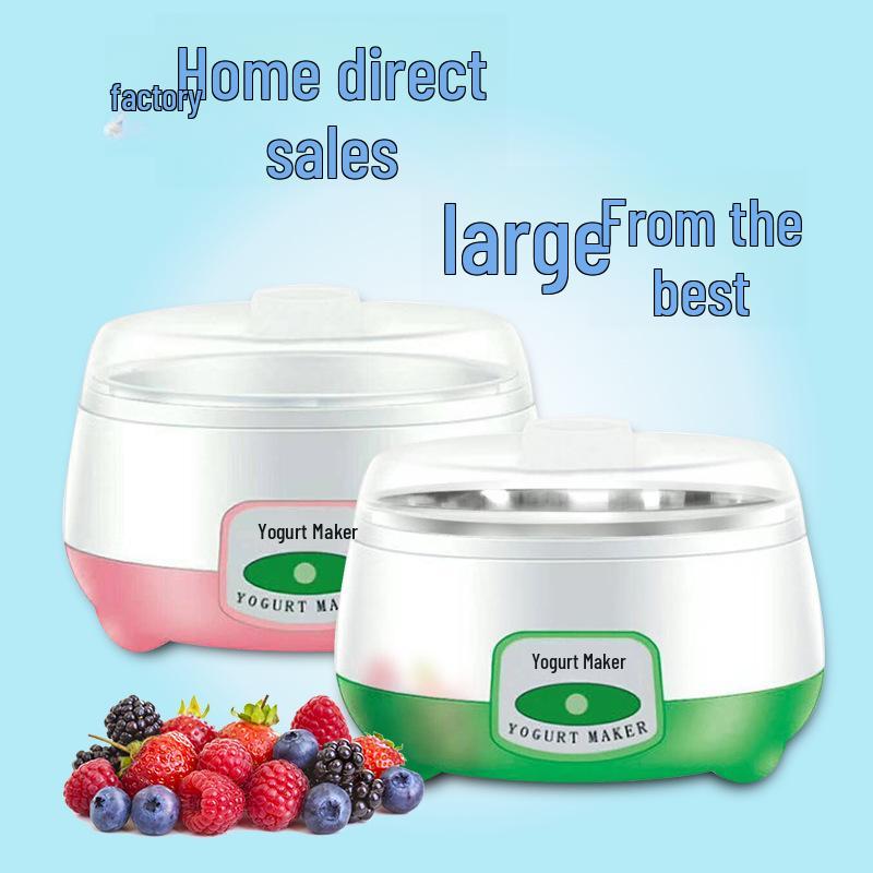 Compact Automatic Yogurt Maker - Constant Temperature for Fermented Yogurt, Rice Wine, and Natto Bacterial powder for 2.5 RMB per pack
Compact Automatic Yogurt Maker - Constant Temperature for Fermented Yogurt, Rice Wine, and Natto Bacterial powder for 2.5 RMB per pack