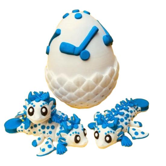 3D Printed Dragon Egg Ornament Toy with Dragon Figurine Inside, Sports Ball Inspired Fidget Toy, Stress Relief Dragon Statue for Kids Adults Home F
3D Printed Dragon Egg Ornament Toy with Dragon Figurine Inside, Sports Ball Inspired Fidget Toy, Stress Relief Dragon Statue for Kids Adults Home F