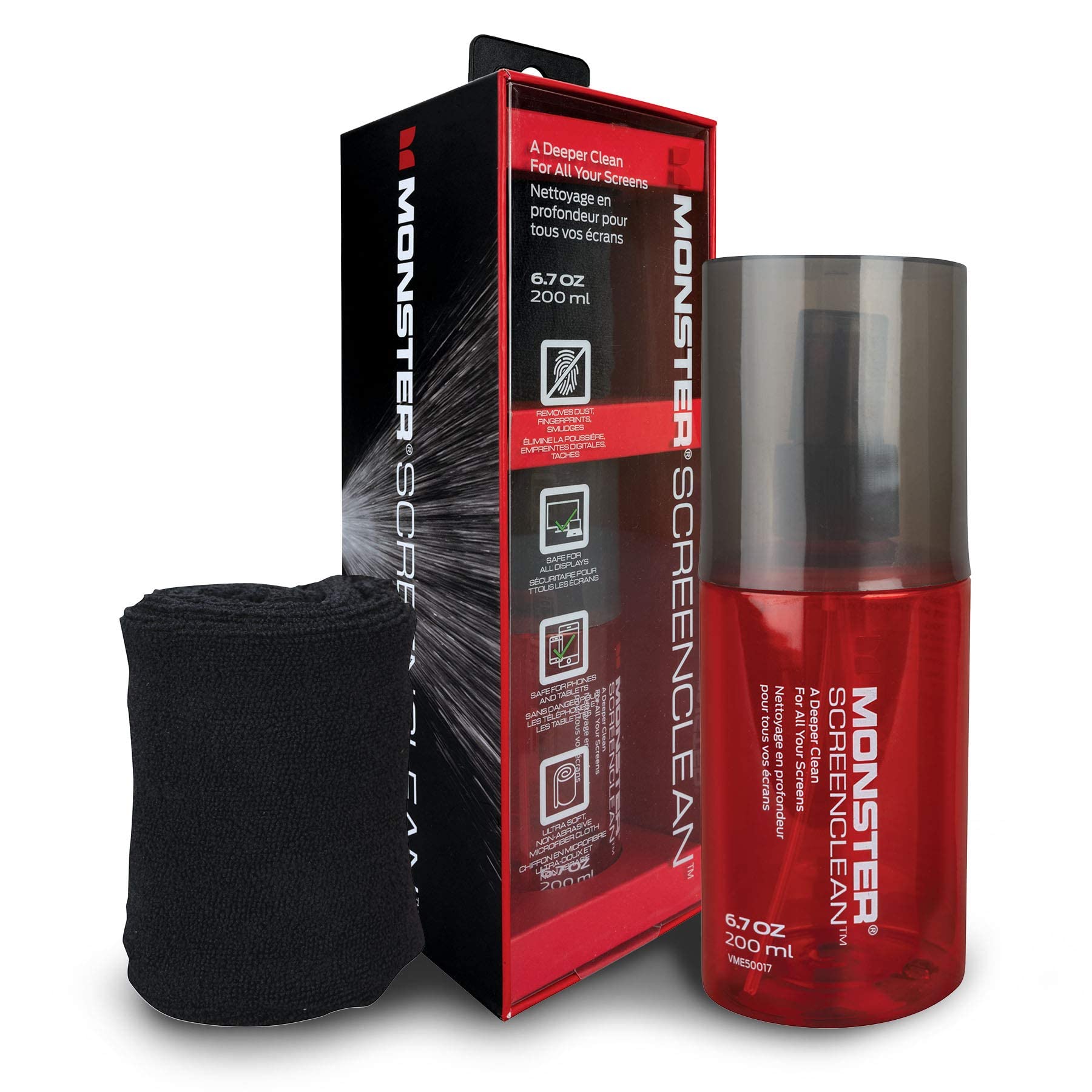 Monster Подходит для Touch Removes и Oil Screen Cleaner 200 мл VME50017 Смартфоны, iPad, очки, электронные книги, экраны, телевизоры, пыль, грязь, содержимое
Monster Подходит для Touch Removes и Oil Screen Cleaner 200 мл VME50017 Смартфоны, iPad, очки, электронные книги, экраны, телевизоры, пыль, грязь, содержимое