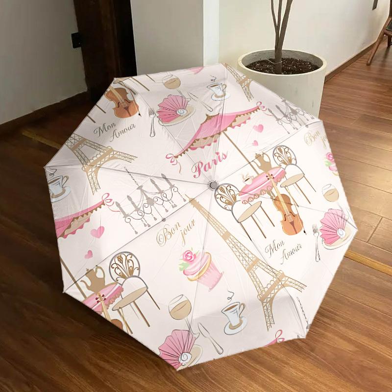 1pc Parisian Tea Party Automatic Open/Close Umbrella, Formal Events - Ideal Gift for Family or Friends, Outdoor Accessory yy251211190
1pc Parisian Tea Party Automatic Open/Close Umbrella, Formal Events - Ideal Gift for Family or Friends, Outdoor Accessory yy251211190