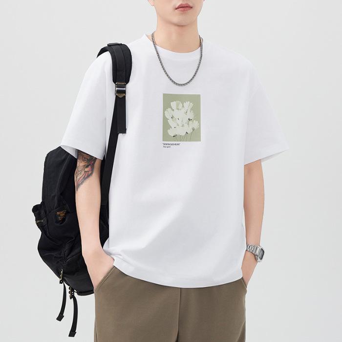 New Summer Short-sleeved T-shirt Men s National Trend Printed Loose Japanese Retro Casual 4XL
New Summer Short-sleeved T-shirt Men s National Trend Printed Loose Japanese Retro Casual 4XL