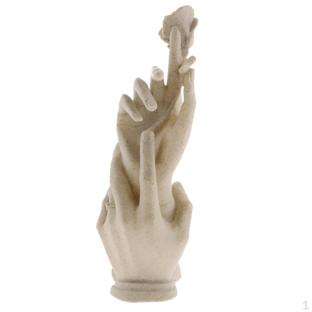 Figurine Statue Hand Held Rose Statues Sculpture Crafts Table Decor
Figurine Statue Hand Held Rose Statues Sculpture Crafts Table Decor