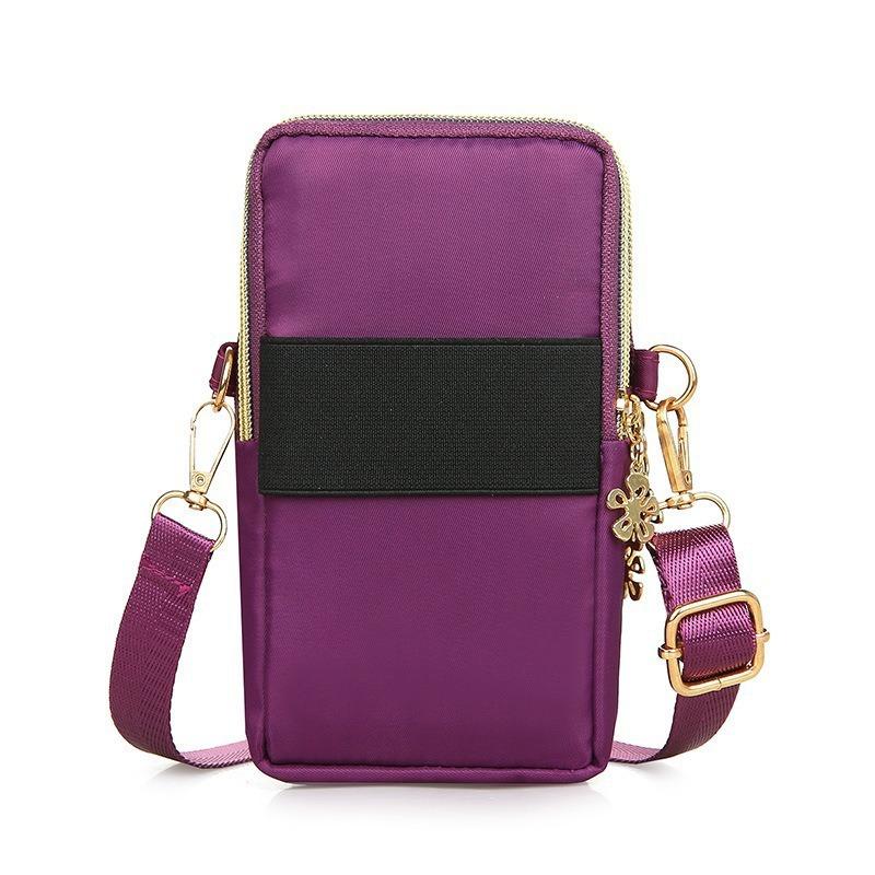 New nylon cloth shoulder bag zipper change bag mobile phone bag women s vertical shoulder messenger bag can be фіолетовий
New nylon cloth shoulder bag zipper change bag mobile phone bag women s vertical shoulder messenger bag can be фіолетовий