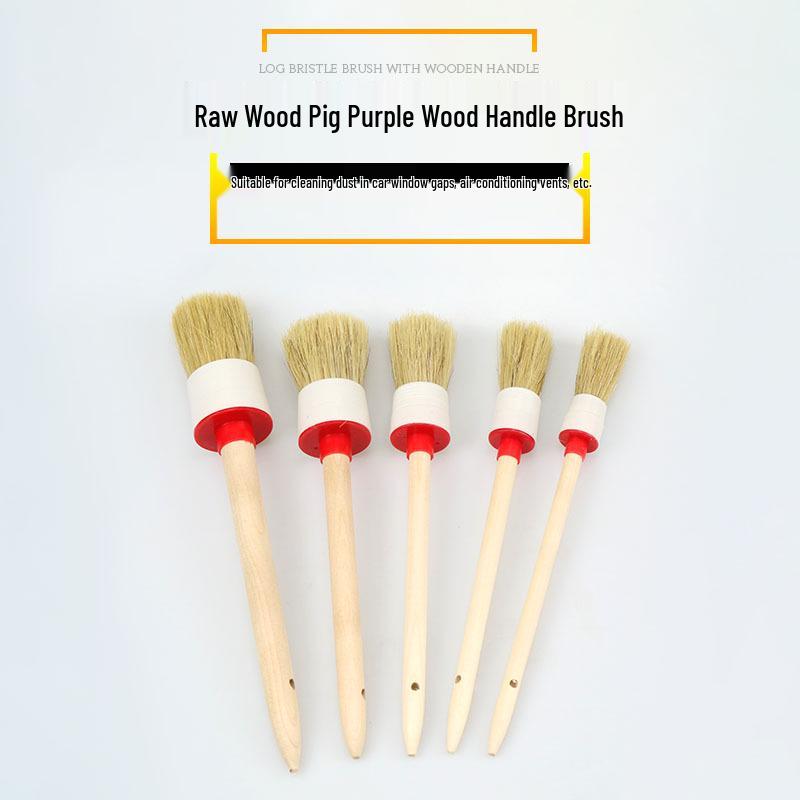Car Detailing Round Bristle Brush Brush No. 2
Car Detailing Round Bristle Brush Brush No. 2