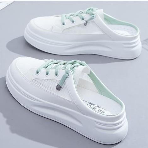 Fashi White Shoes Female 2026 New Style lat-soled Wild Flat-bottomed Summer Thin Secti Baotou Half Slippers 40
Fashi White Shoes Female 2026 New Style lat-soled Wild Flat-bottomed Summer Thin Secti Baotou Half Slippers 40