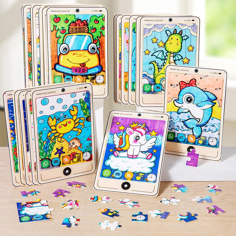 Children s 3D Wooden Animal & Transport Puzzles - Educational Jigsaw Blocks for Early Learning
Children s 3D Wooden Animal & Transport Puzzles - Educational Jigsaw Blocks for Early Learning