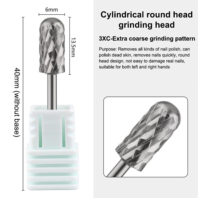1PCS Tungsten Steel Nail Drill Bit Rotate Burr Milling Nail Cutter Bits Electric Drill Machine For Manicure Pedicure Accessorie
1PCS Tungsten Steel Nail Drill Bit Rotate Burr Milling Nail Cutter Bits Electric Drill Machine For Manicure Pedicure Accessorie