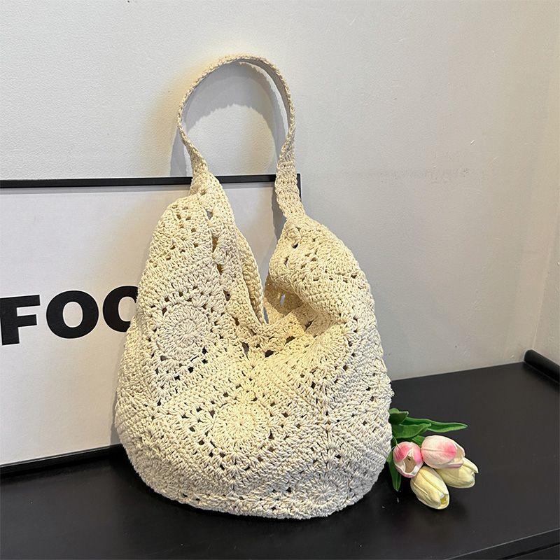 Сумка ручной работы в стиле Мори, повседневная, на плечо, подмышку, в стиле ар-нуво Rice White
Сумка ручной работы в стиле Мори, повседневная, на плечо, подмышку, в стиле ар-нуво Rice White