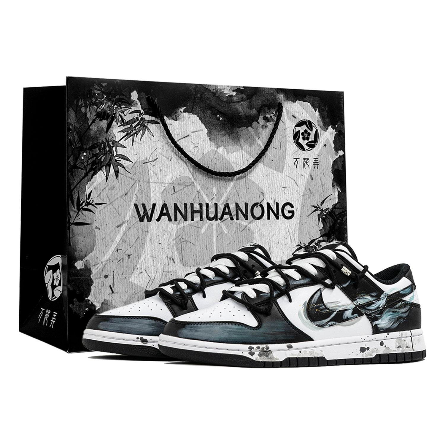 Nike Dunk Wan Hua Nong, Mo Yan, Shopping Bag Leather Abrasion Resistant Low top Skateboard Shoes Men s Black White DD1391-100(Team113-S-BOX) 44
Nike Dunk Wan Hua Nong, Mo Yan, Shopping Bag Leather Abrasion Resistant Low top Skateboard Shoes Men s Black White DD1391-100(Team113-S-BOX) 44