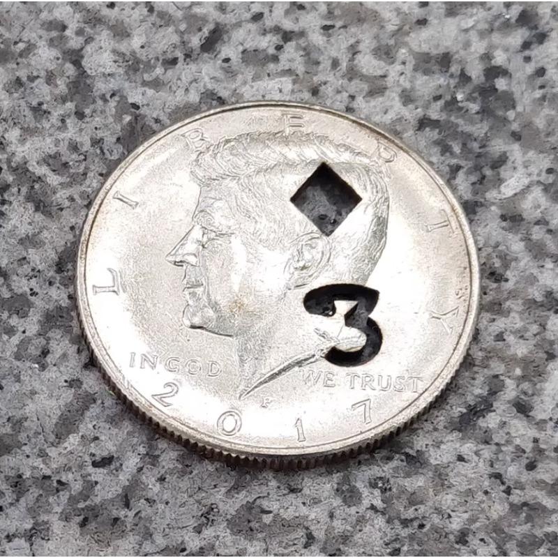 Punched Out Half Dollar Branded Flame Coin Magic Mentalism Magic Tricks Illusion Prediction Card Revelation Close-up Prop Magia
Punched Out Half Dollar Branded Flame Coin Magic Mentalism Magic Tricks Illusion Prediction Card Revelation Close-up Prop Magia