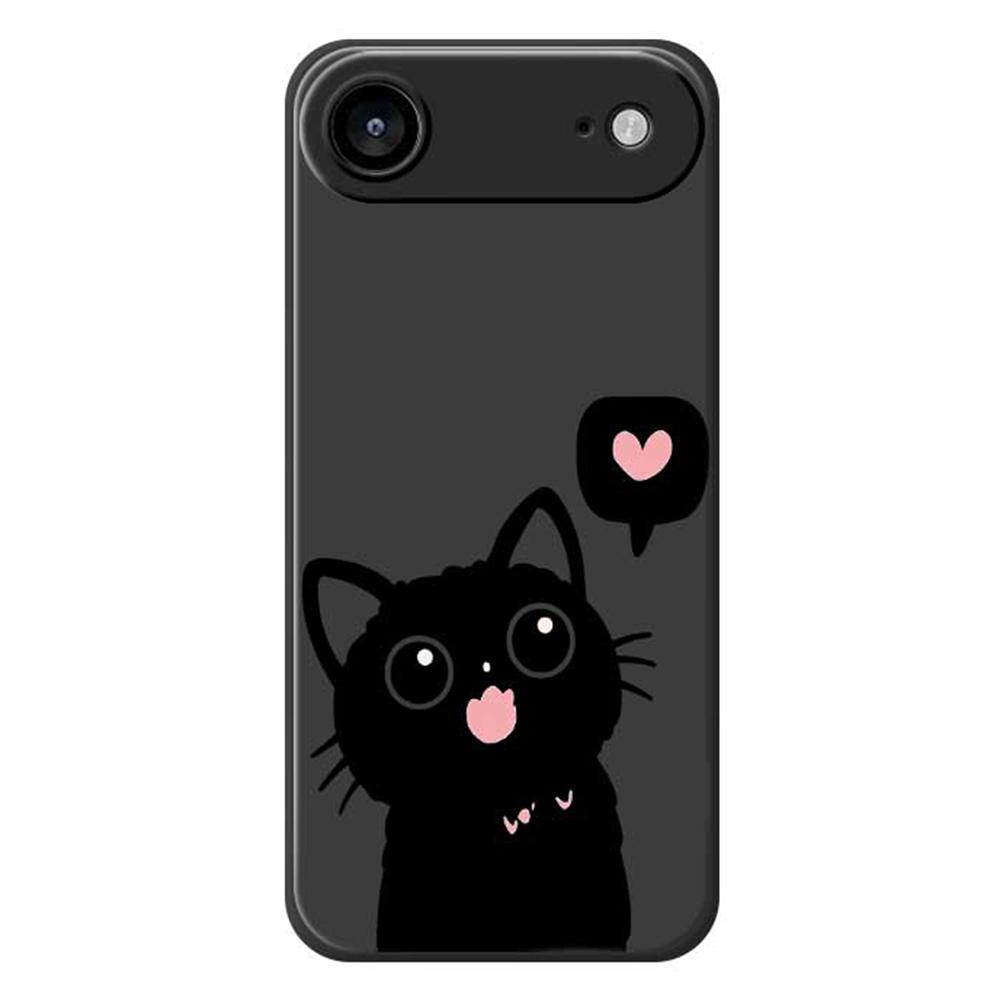 For iPhone 17 Air Case Love Black Cat Pattern Printing Straight Edge TPU Phone Back Cover Black
For iPhone 17 Air Case Love Black Cat Pattern Printing Straight Edge TPU Phone Back Cover Black