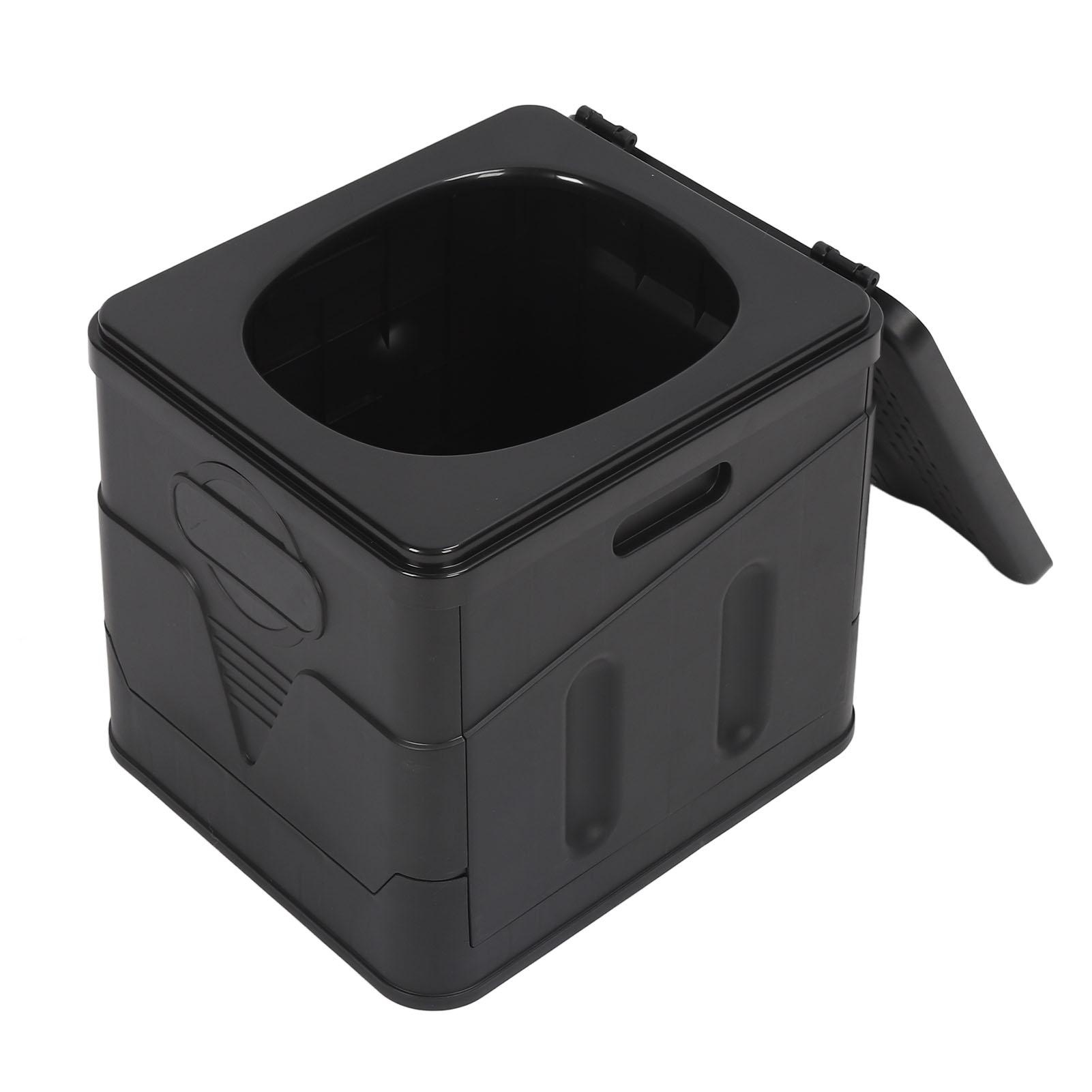 Travel Foldable Toilet with Lid Strong Load Bearing Multifunctional Foldable Car Travel Toilet for Camping Hiking Black
Travel Foldable Toilet with Lid Strong Load Bearing Multifunctional Foldable Car Travel Toilet for Camping Hiking Black