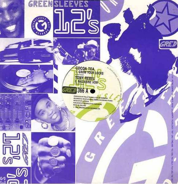 12inch Record COCOA TEA & TONY REBEL - Grow Your Locks GRED366 Greensleeves Re 1993 UK Reggae, Ska & Dub Used
12inch Record COCOA TEA & TONY REBEL - Grow Your Locks GRED366 Greensleeves Re 1993 UK Reggae, Ska & Dub Used