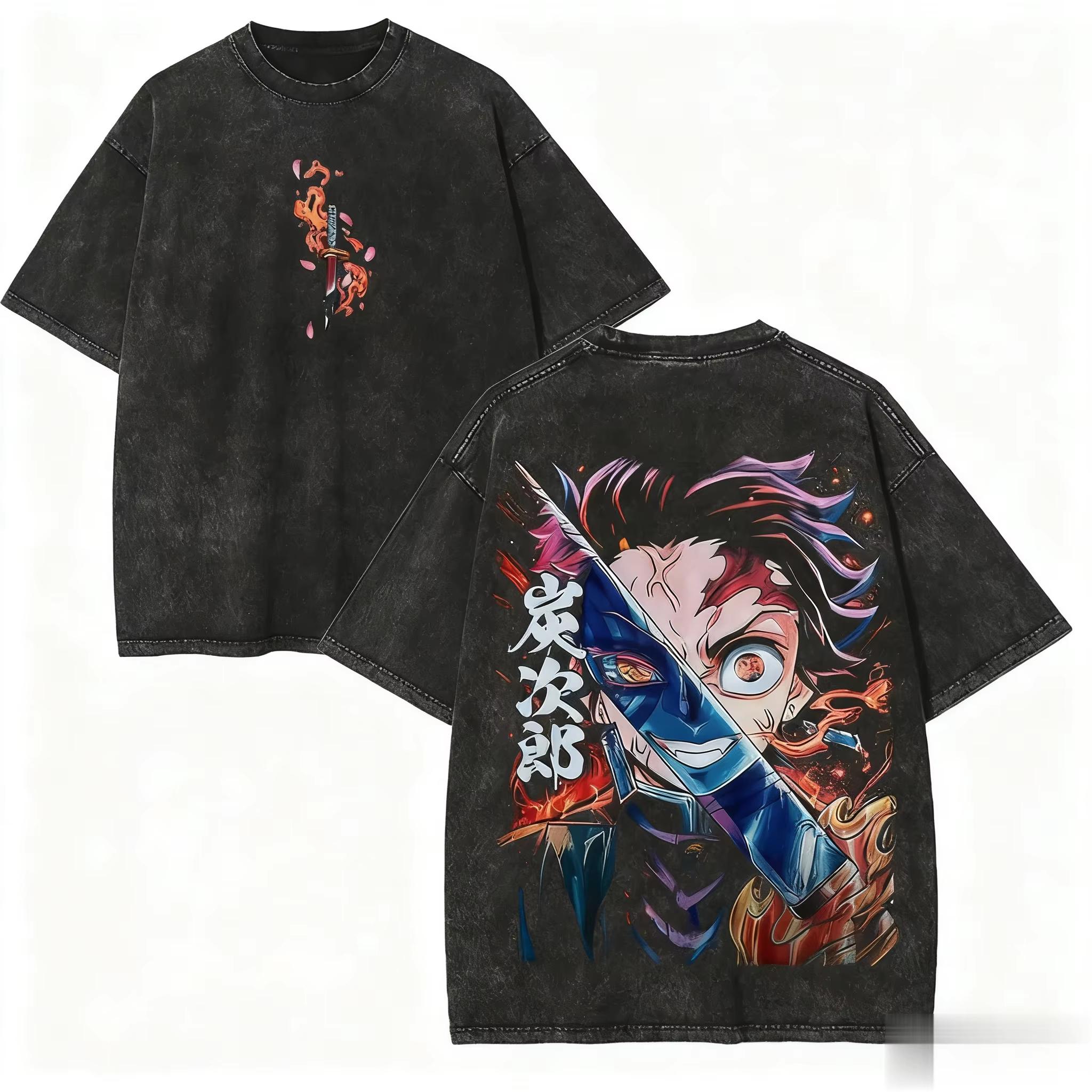 Demon Slayer Tanjiro Washed Cotton Graphic T Shirt Men Women Short Sleeve Anime Graphic Tee Casual Yk Clothes Streetwear 2XL
Demon Slayer Tanjiro Washed Cotton Graphic T Shirt Men Women Short Sleeve Anime Graphic Tee Casual Yk Clothes Streetwear 2XL