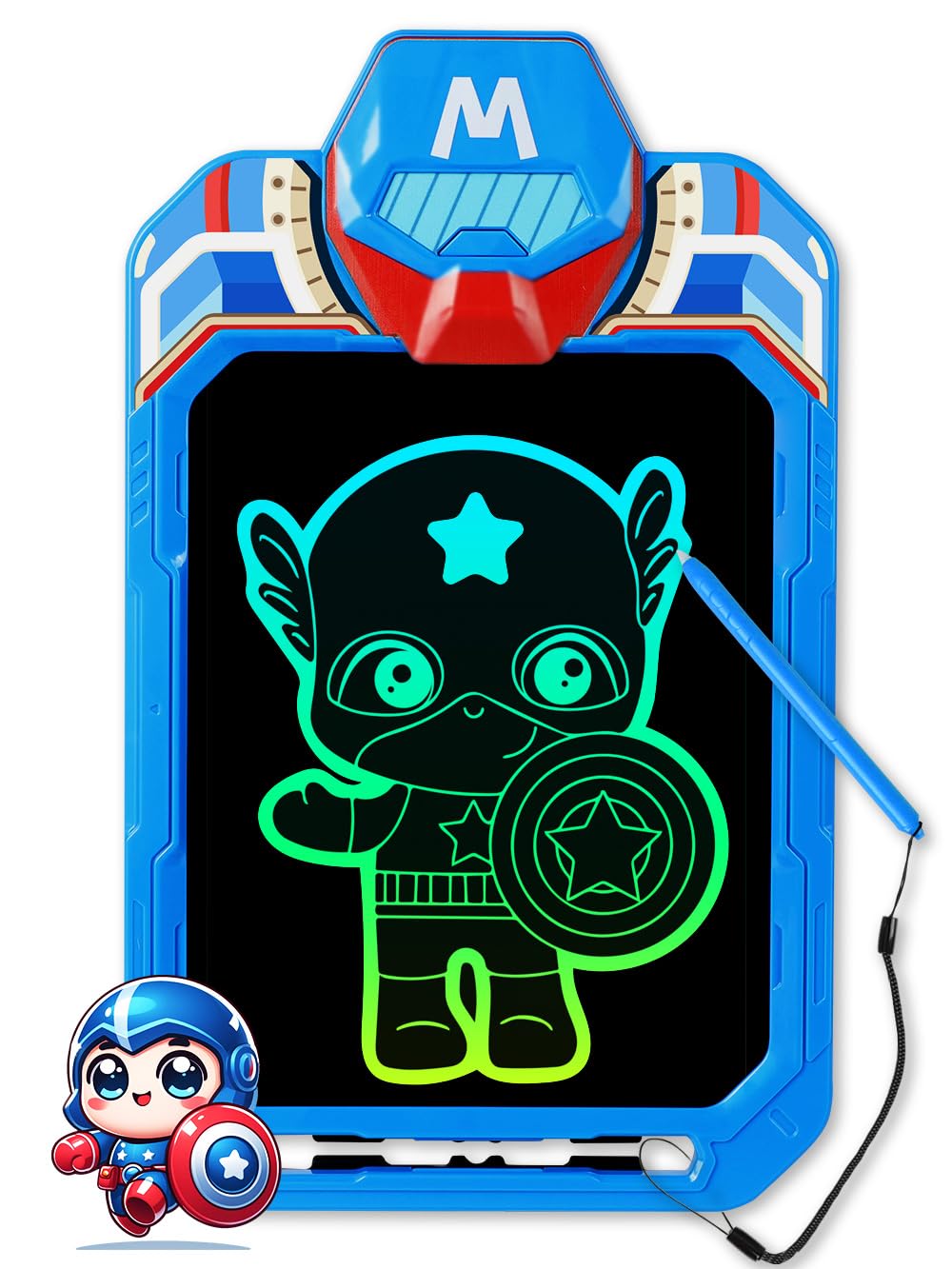 Opard Drawing Board 10 Inch American Hero Age 2 3 4 5 6 LCD Pressure Sensing Painting Graffiti Notebook Notepad Pad Electronic Drawing Calligraphy
Opard Drawing Board 10 Inch American Hero Age 2 3 4 5 6 LCD Pressure Sensing Painting Graffiti Notebook Notepad Pad Electronic Drawing Calligraphy
