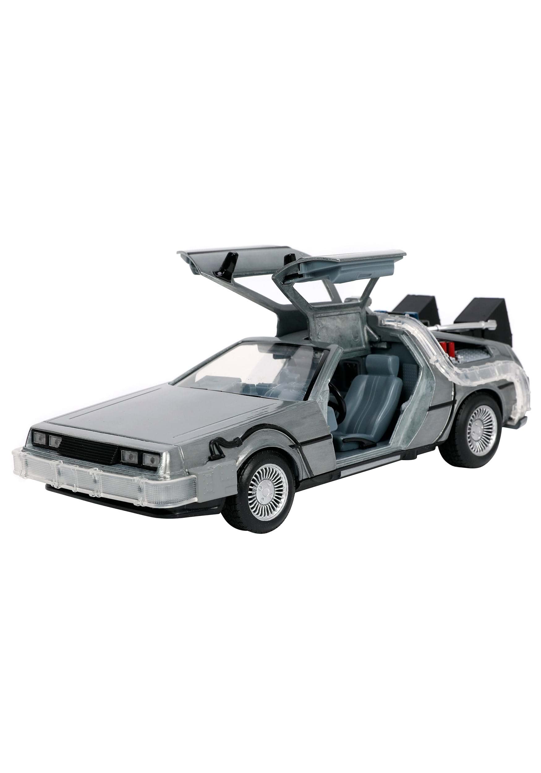 Jada Toys BACK TO THE FUTURE PART I TIME MACHINE Back to the Future Mini Car 124 - W/LIGHT
Jada Toys BACK TO THE FUTURE PART I TIME MACHINE Back to the Future Mini Car 124 - W/LIGHT