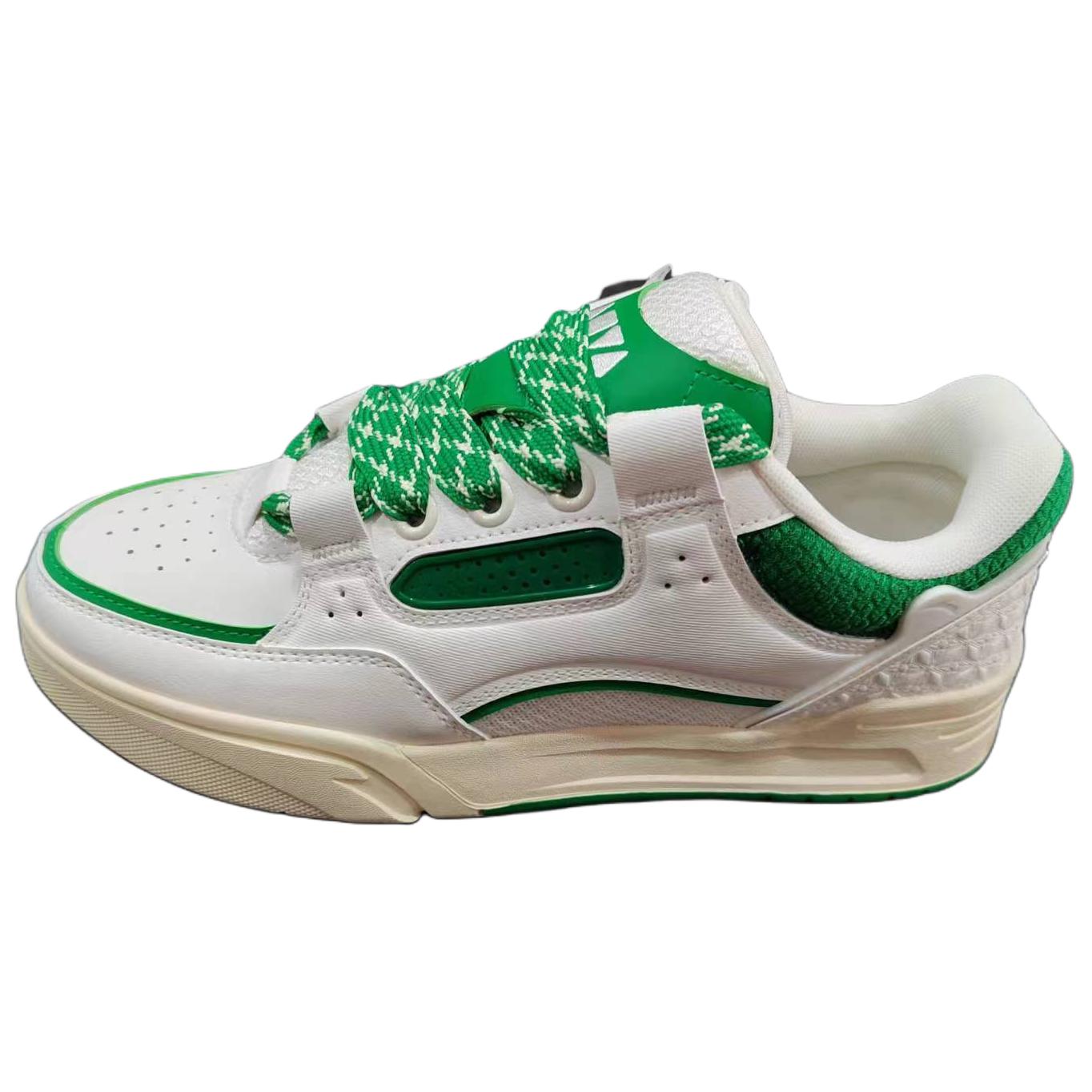 Anta Aojie Fashion Versatile Comfortable Casual Non-Slip Shock Absorbing Wear-Resistant Low-Top Skate Shoes Men sneaker White Green 112338040S-1 40
Anta Aojie Fashion Versatile Comfortable Casual Non-Slip Shock Absorbing Wear-Resistant Low-Top Skate Shoes Men sneaker White Green 112338040S-1 40