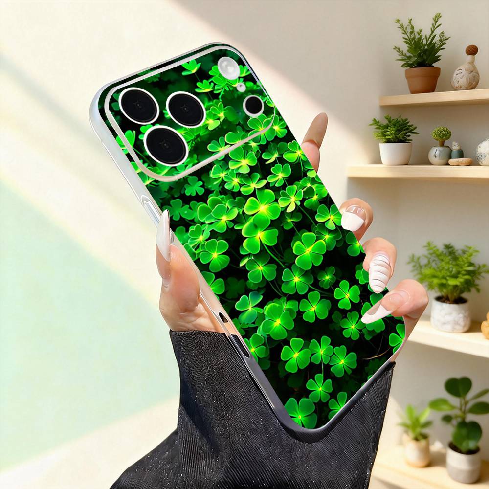 Clover Plant Four Leaf For iPhone 17,16,15,14,13,12,11,Pro,Max,Plus,Mini,SE4,E Magnetic For Magsafe Wireless Phone Case iPhone12PRO
Clover Plant Four Leaf For iPhone 17,16,15,14,13,12,11,Pro,Max,Plus,Mini,SE4,E Magnetic For Magsafe Wireless Phone Case iPhone12PRO