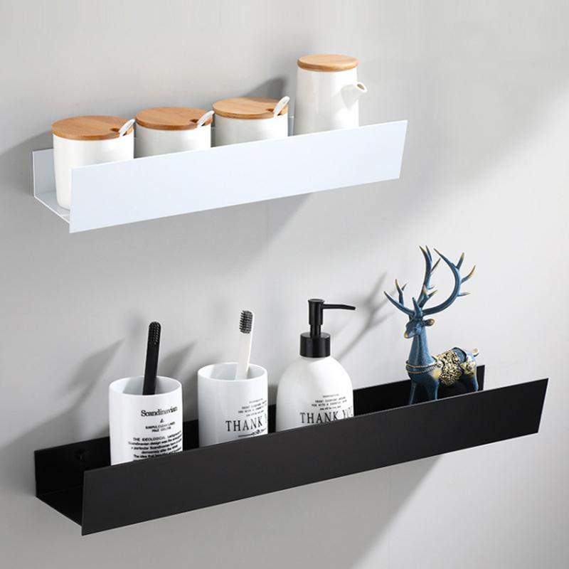 5304 30cm Bathroom Kitchen Storage Shelf Aluminum Wall Mounted Storage Rack Black
5304 30cm Bathroom Kitchen Storage Shelf Aluminum Wall Mounted Storage Rack Black