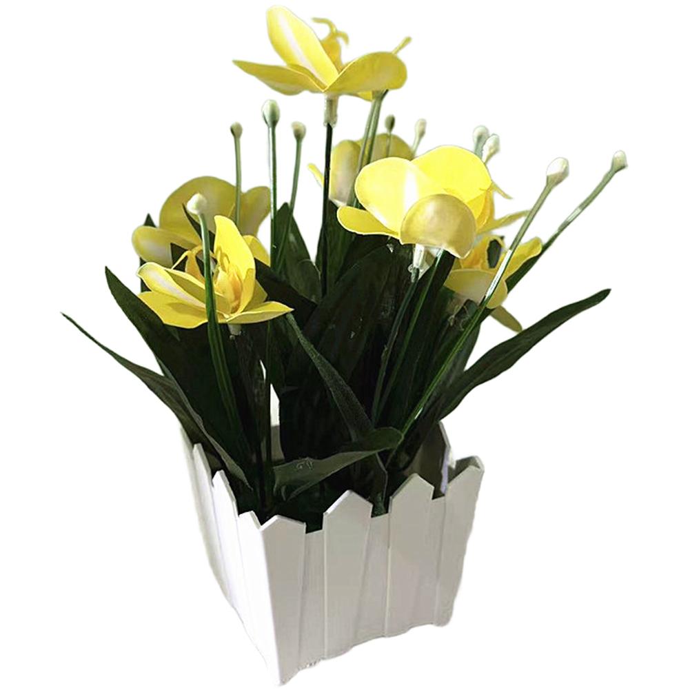 Artificial Orchid Flower Potted Decor for Indoor Spaces Living Room Bedroom Office Table Shelf 18cm Tall Plastic жёлтый
Artificial Orchid Flower Potted Decor for Indoor Spaces Living Room Bedroom Office Table Shelf 18cm Tall Plastic жёлтый