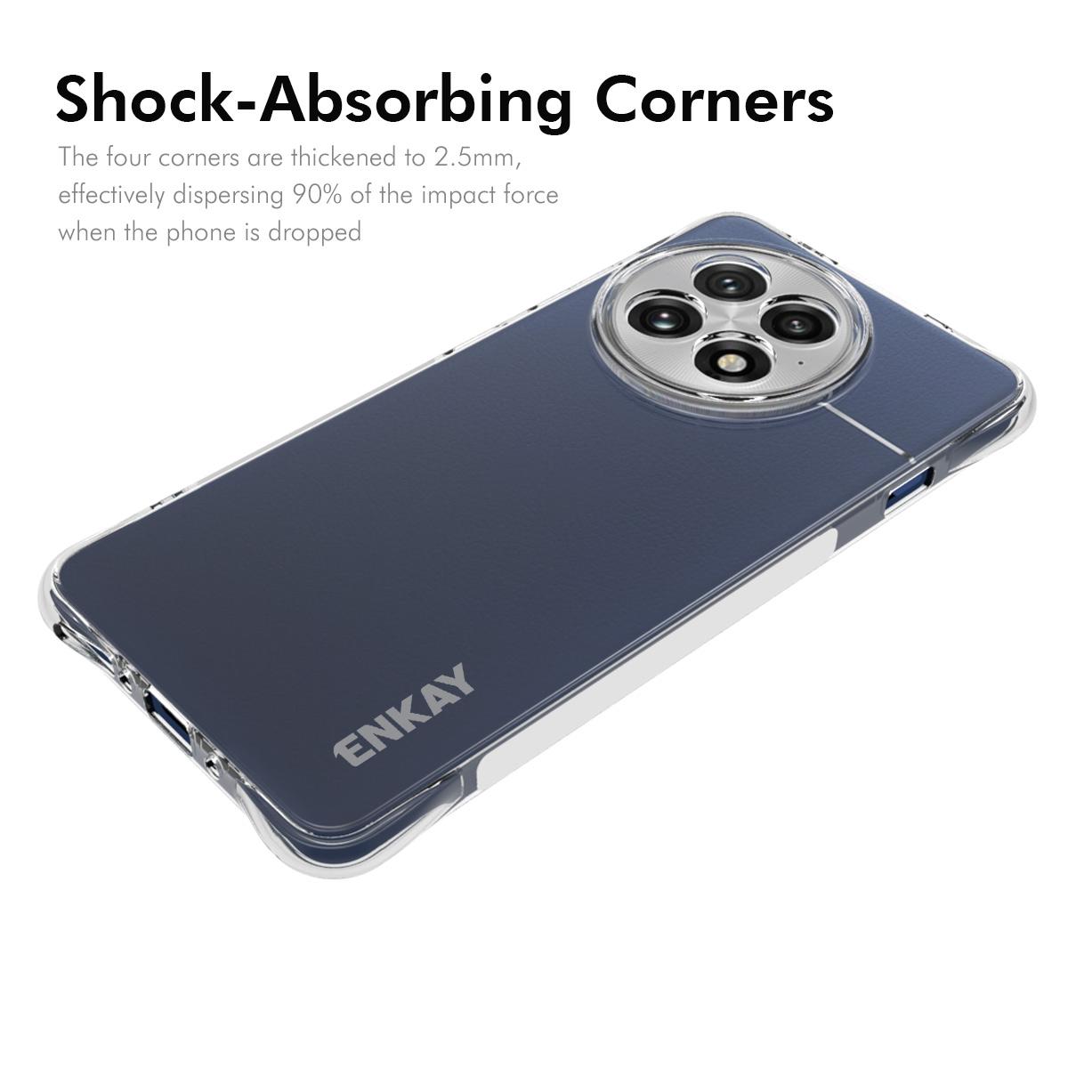 For OnePlus Ace 5 Pro 5G/OnePlus Ace 5 5G Clear Phone Case ENKAY HAT PRINCE Shockproof Anti-slip TPU Cover Transparent
For OnePlus Ace 5 Pro 5G/OnePlus Ace 5 5G Clear Phone Case ENKAY HAT PRINCE Shockproof Anti-slip TPU Cover Transparent