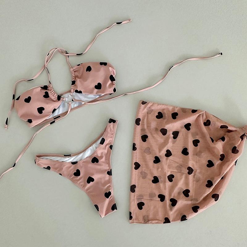 Европейский и американский сетчатый купальник-бикини с халтером в виде персикового сердца, 2024 L розовый/телесный
Европейский и американский сетчатый купальник-бикини с халтером в виде персикового сердца, 2024 L розовый/телесный