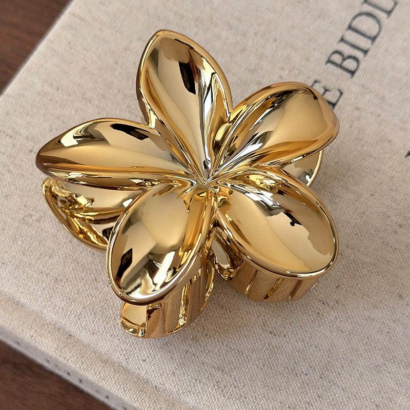 2024 Европейская и американская заколка для волос в виде цветка: Золото/Серебро Зажим-акула для волос на затылке
2024 Европейская и американская заколка для волос в виде цветка: Золото/Серебро Зажим-акула для волос на затылке