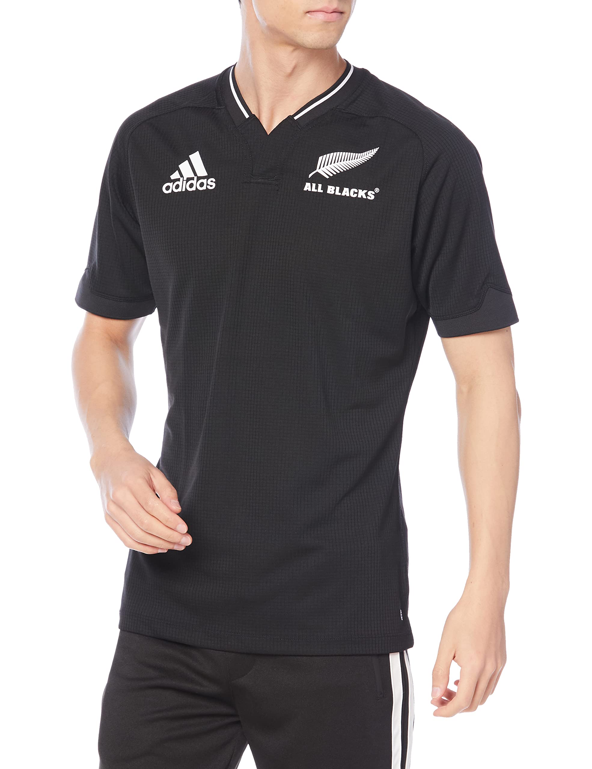 Adidas All Blacks H Short Sleeve Jersey Uniform Black Men s (HA2469) J/L
Adidas All Blacks H Short Sleeve Jersey Uniform Black Men s (HA2469) J/L
