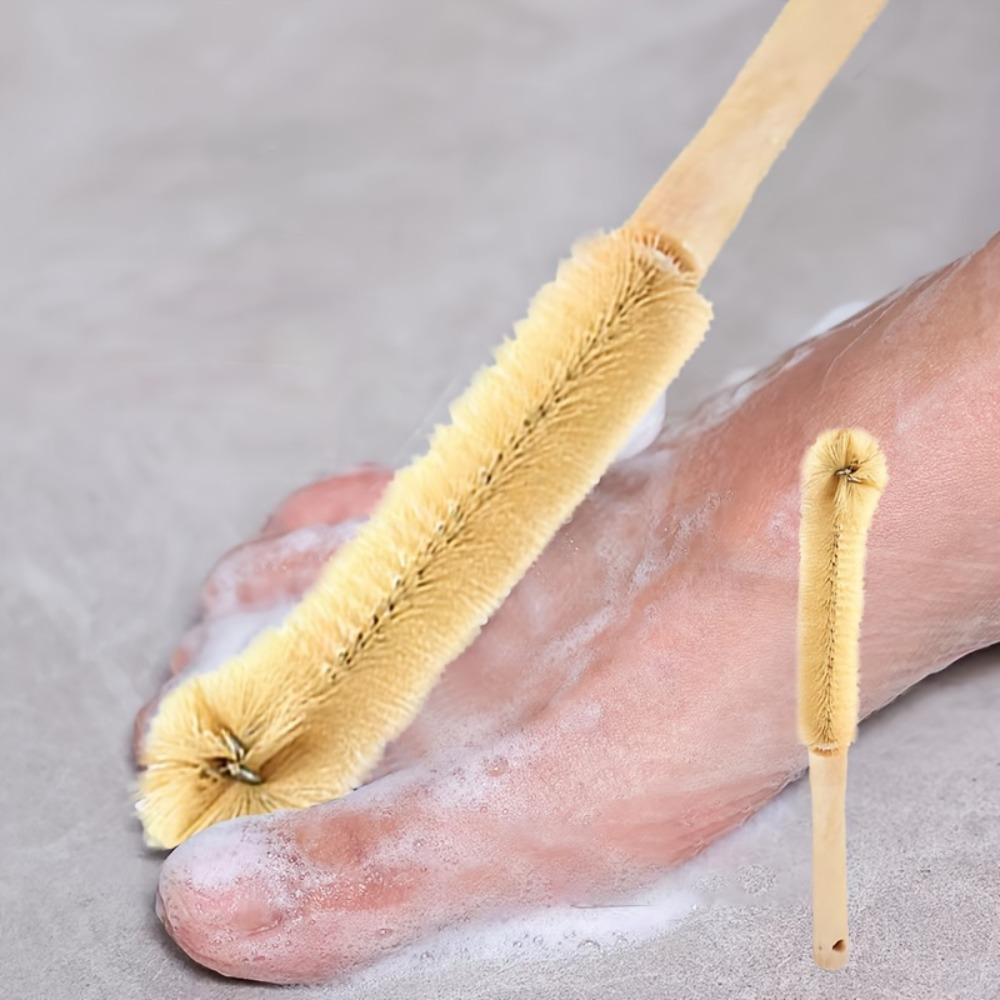 Long Handle Toe Cleaner Brush - 1pc, Reusable, for Elderly, Pregnant Moms & Mobility Impaired Individuals, Easy-Grip with Hanging Hole Design 1pc
Long Handle Toe Cleaner Brush - 1pc, Reusable, for Elderly, Pregnant Moms & Mobility Impaired Individuals, Easy-Grip with Hanging Hole Design 1pc