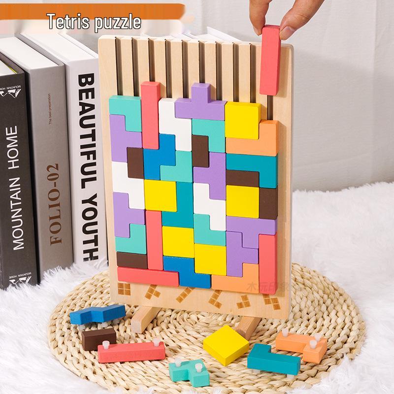 3D Tetris Educational Building Blocks for Kids - Develop Intelligence in Boys & Girls
3D Tetris Educational Building Blocks for Kids - Develop Intelligence in Boys & Girls