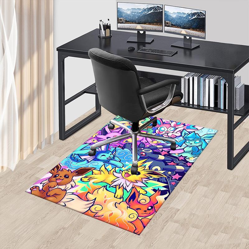 1pc Anime Pokémon Eevee Evolution Chair Mat - Office Desk Rug, Non-Slip Carpet for Home Decor, Gaming Room, Bedroom, Living Room, Birthday Gift, Seaso 60cm by 90cm
1pc Anime Pokémon Eevee Evolution Chair Mat - Office Desk Rug, Non-Slip Carpet for Home Decor, Gaming Room, Bedroom, Living Room, Birthday Gift, Seaso 60cm by 90cm