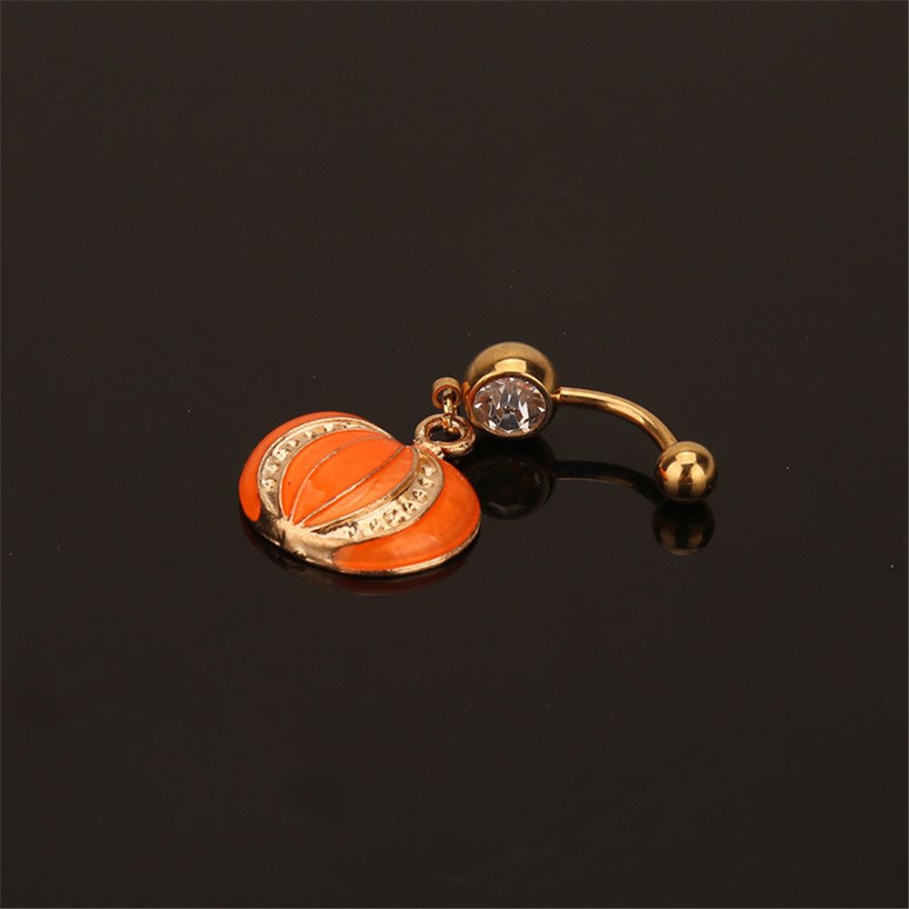 Pendant Christmas gift Christmas pumpkin head Belly button ring Pumpkin wizard Belly Button Nail
Pendant Christmas gift Christmas pumpkin head Belly button ring Pumpkin wizard Belly Button Nail